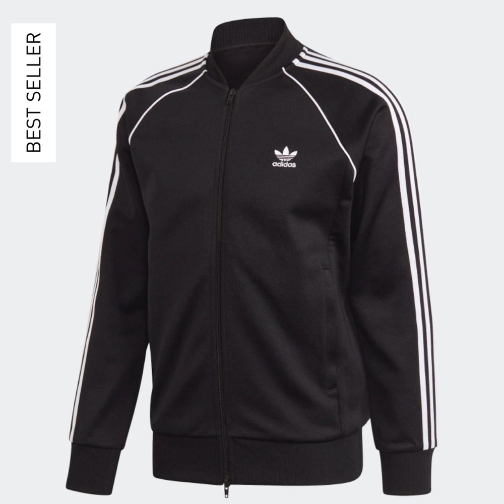 ADIDAS adicolor black track jacket